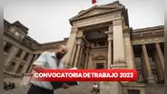 ¿Con estudios técnicos o bachiller? Poder Judicial ofrece 210 plazas con sueldos de hasta S/7.800