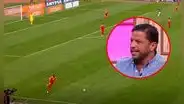 Pedro García 'explotó' contra Luis Advíncula tras no parar un balón: "Llega pues, por Dios"