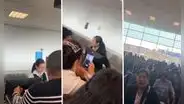 Jorge Chávez: decenas de pasajeros reclamaron por vuelos cancelados