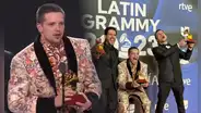 Lasso ganó su primer Latin Grammy por 'Ojos marrones': así celebró el cantante venezolano