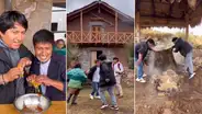 Waldir Maqque y Sibenitoo se juntaron para preparar una deliciosa Pachamanca