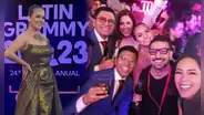 ¿Quiénes acompañaron a Daniela Darcourt en los Latin Grammy?: fans elogian a peruanos por su unión