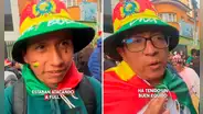 Bolivianos opinan sobre Perú tras el triunfo de su país: “Siempre han tenido un buen equipo”