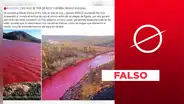 Imágenes no evidencian al río Nilo de color rojo en Egipto