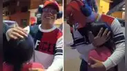 Chechito abraza a niña cusqueña que cantó al borde del llanto 'Sale el sol': "Qué humildad"