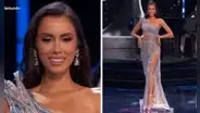 ¡Imponente! Camila Escribens deslumbró con traje de gala en la FINAL del Miss Universo 2023