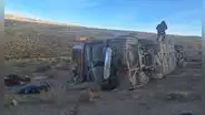 "Agradezco a Diosito": sobreviviente de bus siniestrado que dejó 1 muerto y 20 heridos en Arequipa