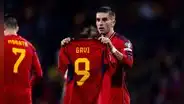 España goleó 3-1 a Georgia, pero perdió a Gavi por rotura de ligamentos en Eliminatorias Euro 2024