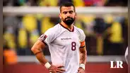 ¡Baja sensible para la Vinotinto! Tomás Rincón no disputará el partido contra Perú