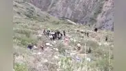 Áncash: caída de bus a abismo tras accidente de tránsito dejó más de 20 muertos
