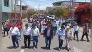 Agricultores de Candarave protestan por agua y tratan de tomar Gobierno Regional de Tacna