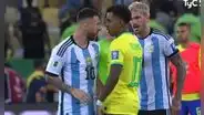 Lionel Messi encaró furioso a Rodrygo y casi se van a las manos previo al Argentina vs. Brasil