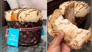 Peruana encuentra panetón relleno de helado y en redes dicen: “Que saquen de cerveza”