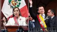 Dina Boluarte saludó a Daniel Noboa tras asumir la presidencia de Ecuador