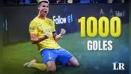 ¿Cuánto le falta a Cristiano Ronaldo para ser el primer jugador de la historia en marcar 1.000 goles?