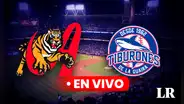 ¡Los Tiburones de La Guaira derrotaron a los Tigres de Aragua por la LVBP 2023-24!