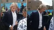 Ricardo Gareca llegó al Alberto Gallardo y alborotó a todos los hinchas: "Profe, está cansadito"