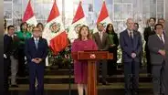 Dina Boluarte: "Causa extrañeza que denuncia constitucional se haya presentado luego de detenciones"