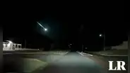 Impresionante bola de fuego atraviesa el cielo y deja impactados a ciudadanos en Australia