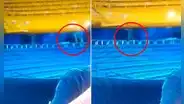 Aparece 'fantasma' en La Bombonera: hinchas de Boca hacen viral video de una silueta negra