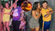 ¡Ampay! Topito, pareja de la cómica Dayanita, fue captado besando a una mujer en una discoteca