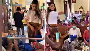 ¡Llevó alegría! Luciana Fuster visita asilo de ancianos en Indonesia y los sorprende con regalos
