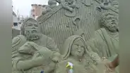 Construyen primer nacimiento de arena en plaza de Armas de la costa: ¿dónde y cuánto demorarán?