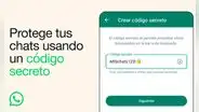 WhatsApp incluye el 'bloqueo de chats' con 'código secreto': así activas esta nueva función
