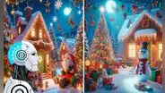 ¿Cómo crear postales navideñas con IA que podrás mandar por WhatsApp o compartir en Facebook?