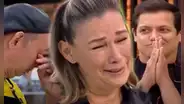 Mónica Zevallos rompe en llanto al recibir sorpresa de sus hijos en ‘El gran chef: famosos': “Hermosos”