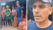 Comerciante regala sacos de limón a sus clientes por Navidad: "¿Las grandes tiendas para cuándo?"
