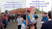 Postulante a la UNMSM pierde su DNI y su padre llega corriendo a mostrar la denuncia: "Más papás así"