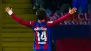 ¡Feliz de la vida! Barcelona ganó 1-0 a Atlético Madrid por LaLiga con gol de Joao Félix