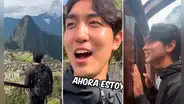 Turista de Corea llega a PERÚ y visita MACHU PICCHU en CUZCO: “La maravilla del mundo más hermosa”