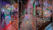 Vecinos de Comas adornan sus calles por Navidad y lo comparan con Las Vegas:"Competencia de San Isidro"