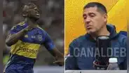 Riquelme sorprende con insólita declaración sobre por qué hinchas de Boca no ovacionan a Luis Advíncula