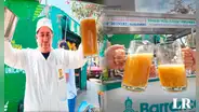 Emprendedor sorprende al vender el emoliente más grande del Perú y usuarios afirman: "Pesa una tonelada"