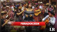 FERIADOS 2024 en el Perú: ¿qué días libres habrá el próximo año?
