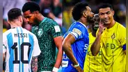 Al-Bulaihi lanzó desafiante mensaje tras ganarle a Messi y golear a Cristiano: "Nací para estos retos"