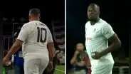 El video viral del que habla todo el mundo: Bolt ingresó por 'Chiqui' Tapia en partido de leyendas