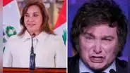 Dina Boluarte no asistirá a la toma de mando de Milei en Argentina