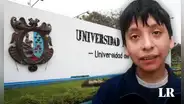 Escolar de 13 años fue el único que ingresó a carrera de Ciencias en la UNMSM: Estudia gran parte del día