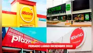 Supermercados que atienden el 8 y 9 de diciembre: ¿en que horario será por feriado largo?
