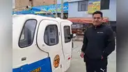 Dany Mondoñedo, el chofer que convirtió su mototaxi en un espacio para aprender en La Libertad