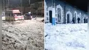 Intensa granizada sorprendió a puneños y dejó calles repletas de nieve: “¿Ya es Navidad?”