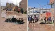 Sujetos negaron haber arrastrado a joven para robarle, pero cámara los delata y los linchan en Puno