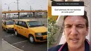 Extranjero compara como eran los taxistas en Perú hace años y ahora: "Antes conocían la ciudad y buenas rutas"