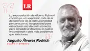 Fujimori debió salir, pero no así, por Augusto Álvarez Rodrich