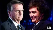 Bolsonaro visita a Milei antes de la investidura en Argentina: "Recibe un país en situación crítica"