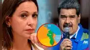 María Corina Machado teme conflicto con Guyana, pero aclara que "el Esequibo es de Venezuela"